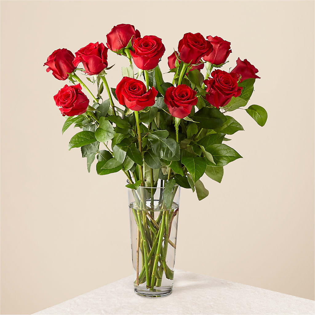Long Stem Red Rose Bouquet – VERL'S CREATION FLORIST, Dallas TX