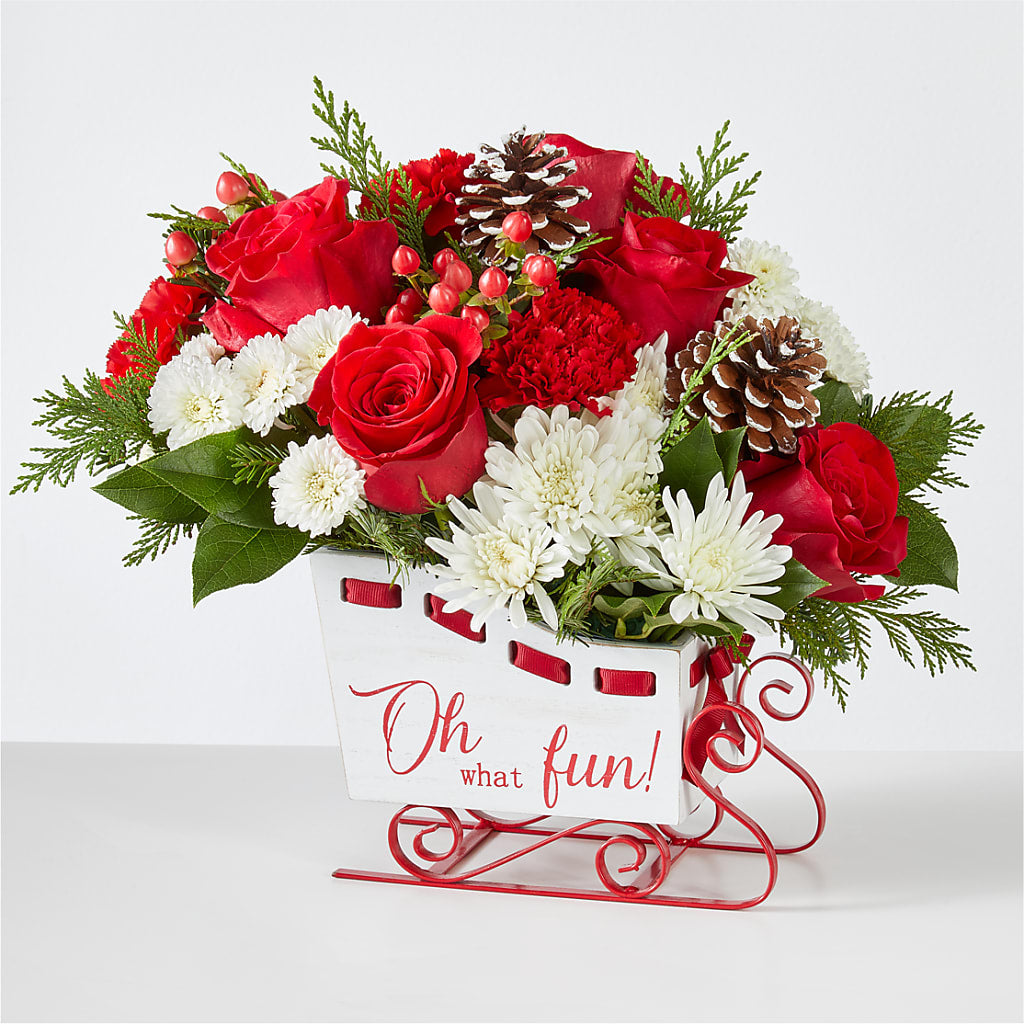 Sleigh Bells Bouquet – VERL'S CREATION FLORIST, Dallas TX
