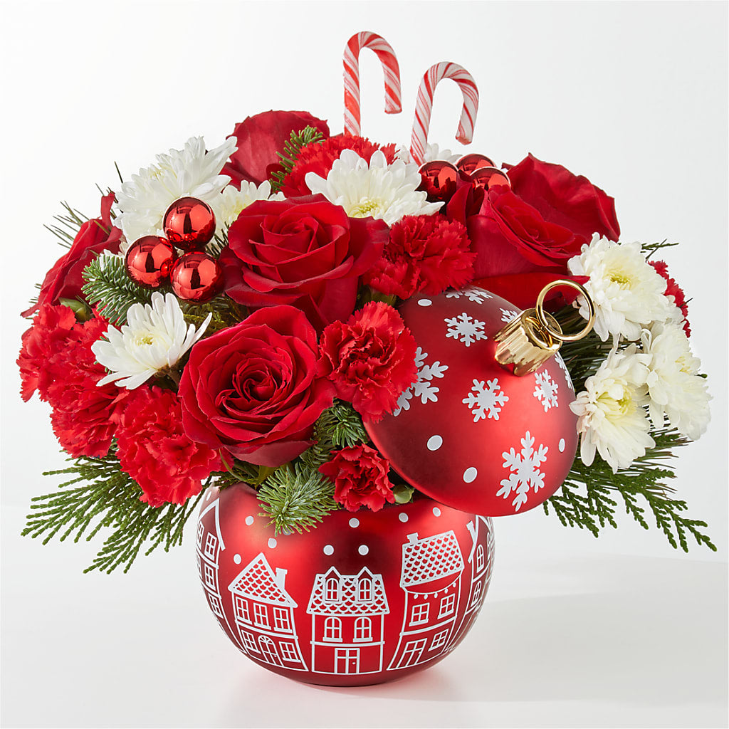 Cheer in the Air Ornament – VERL'S CREATION FLORIST, Dallas TX