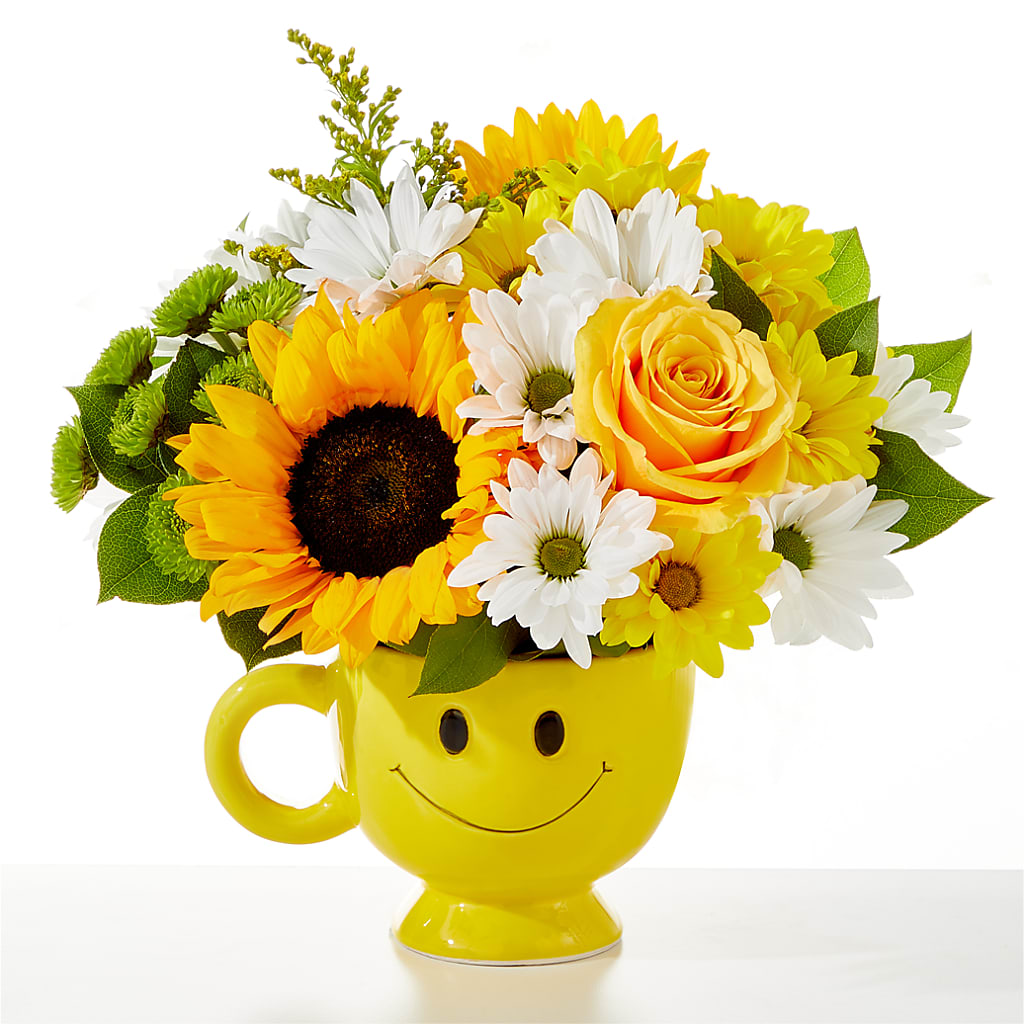 Be Happy Bouquet – VERL'S CREATION FLORIST, Dallas TX