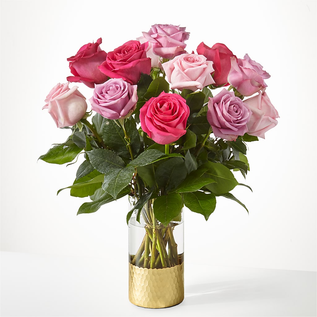 Pure Beauty Mixed Roses – VERL'S CREATION FLORIST, Dallas TX