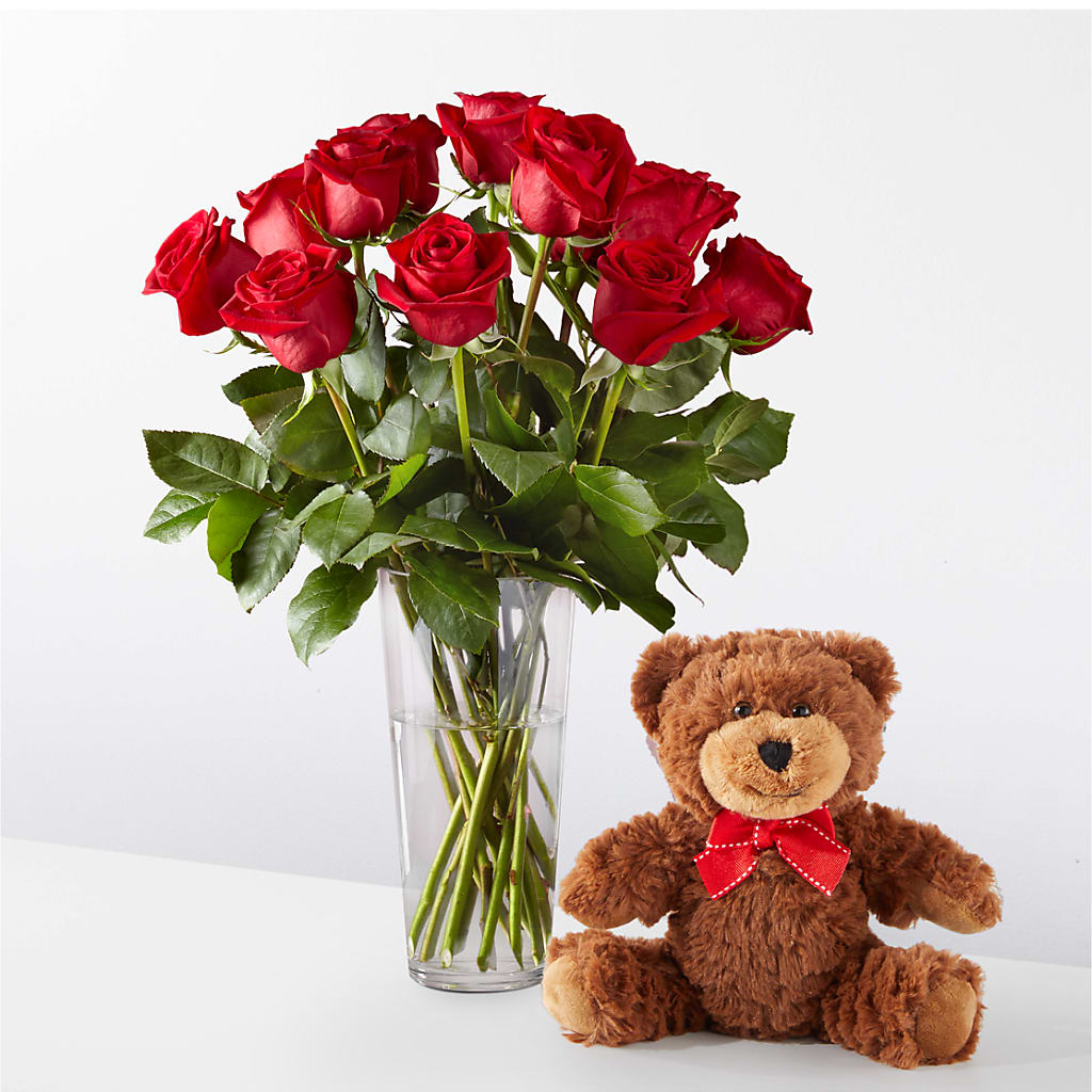 Romantic Long Stem Red Rose Bouquet Bundles – VERL'S CREATION FLORIST, Dallas TX