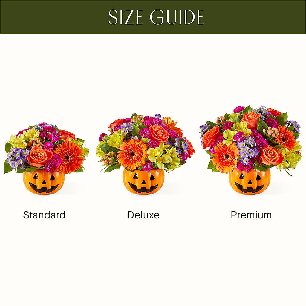 Tricks & Treats Pumpkin – VERL'S CREATION FLORIST, Dallas TX