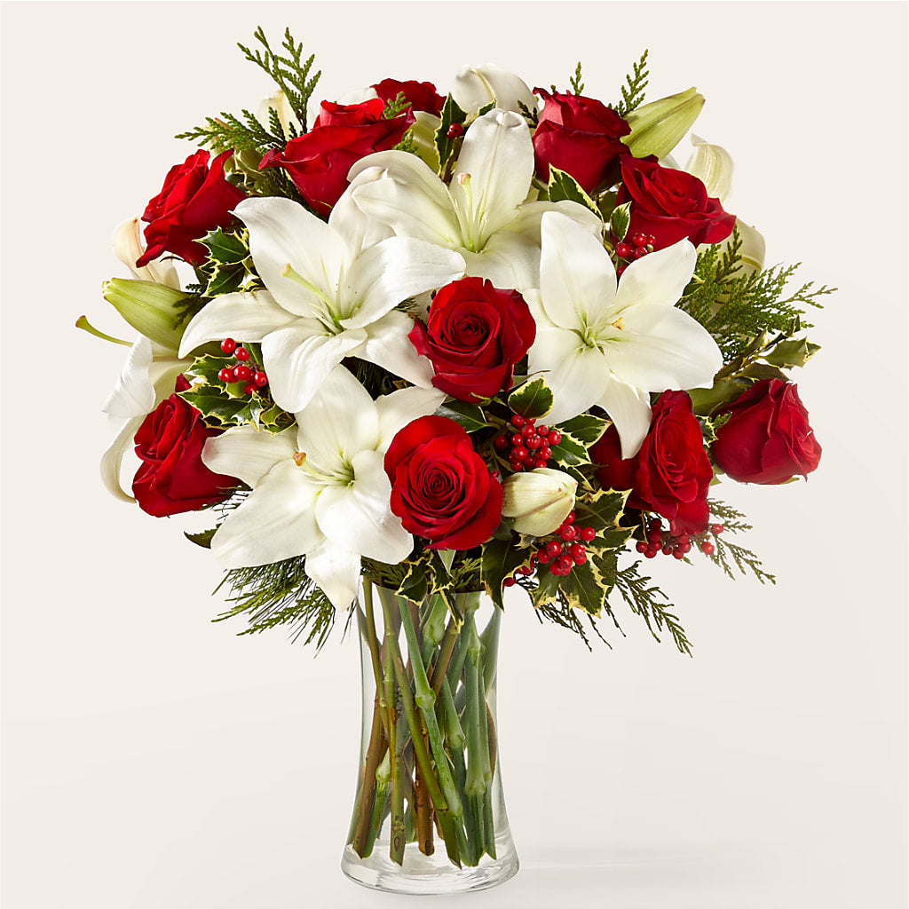 Sparkling Snowflakes Bouquet – VERL'S CREATION FLORIST, Dallas TX
