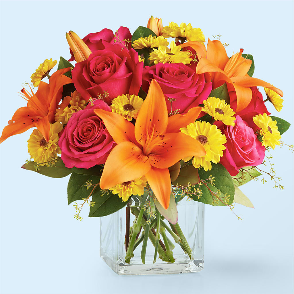Neon Lights Bouquet – VERL'S CREATION FLORIST, Dallas TX
