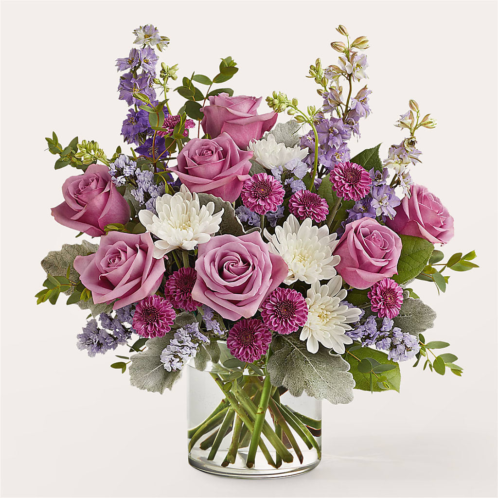 Violet Frost Bouquet – VERL'S CREATION FLORIST, Dallas TX