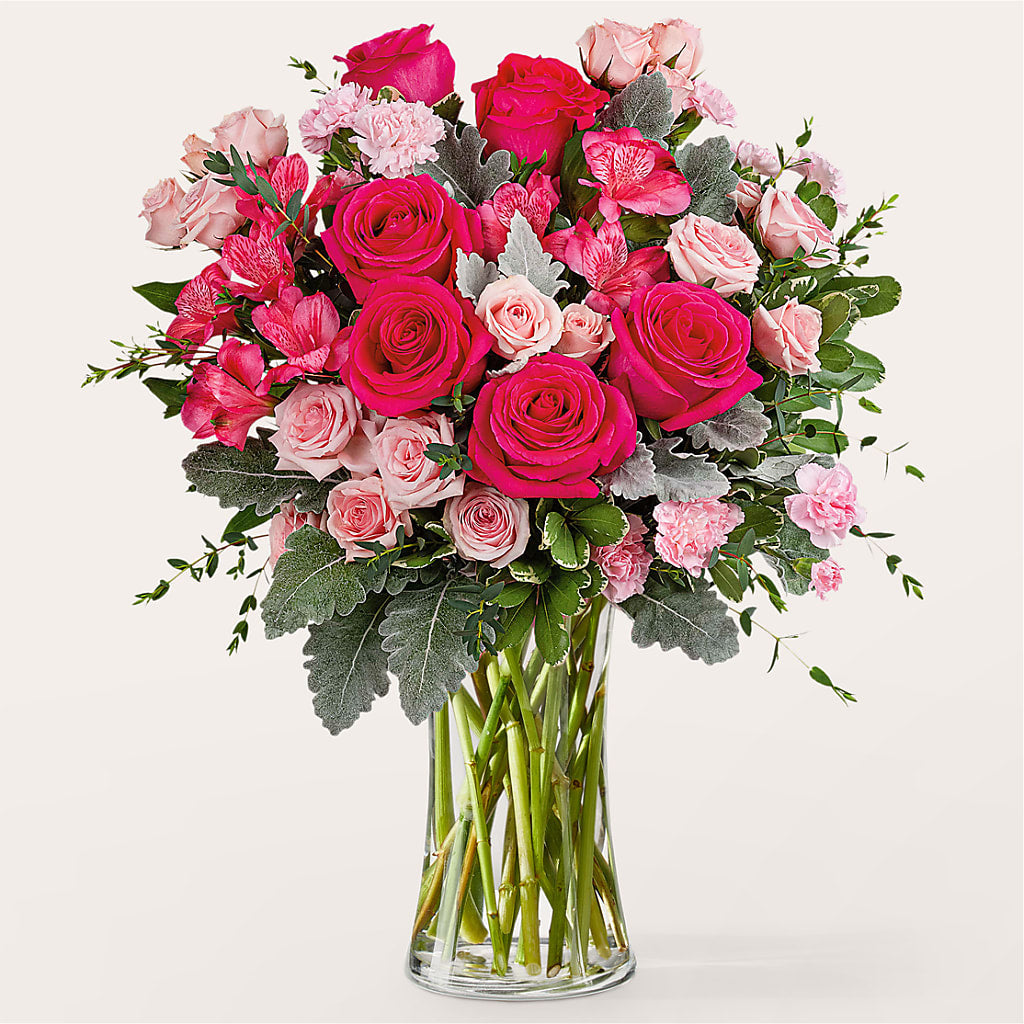 Tickled Pink Bouquet – VERL'S CREATION FLORIST, Dallas TX
