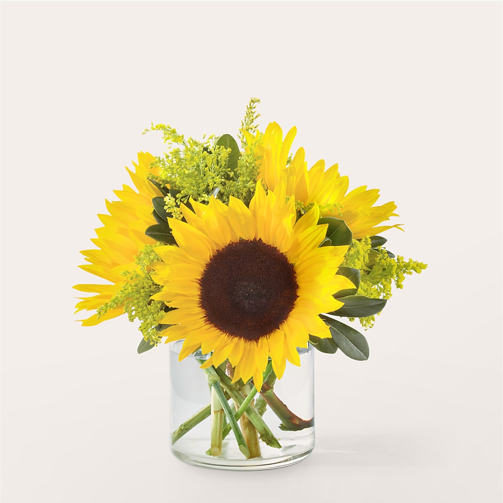 Beaming Sunflower Bouquet – VERL'S CREATION FLORIST, Dallas TX