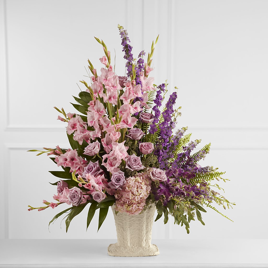Flowing Garden Arrangement – VERL'S CREATION FLORIST, Dallas TX
