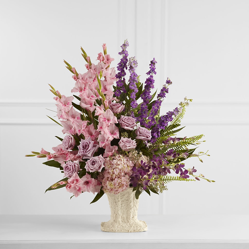 Flowing Garden Arrangement – VERL'S CREATION FLORIST, Dallas TX