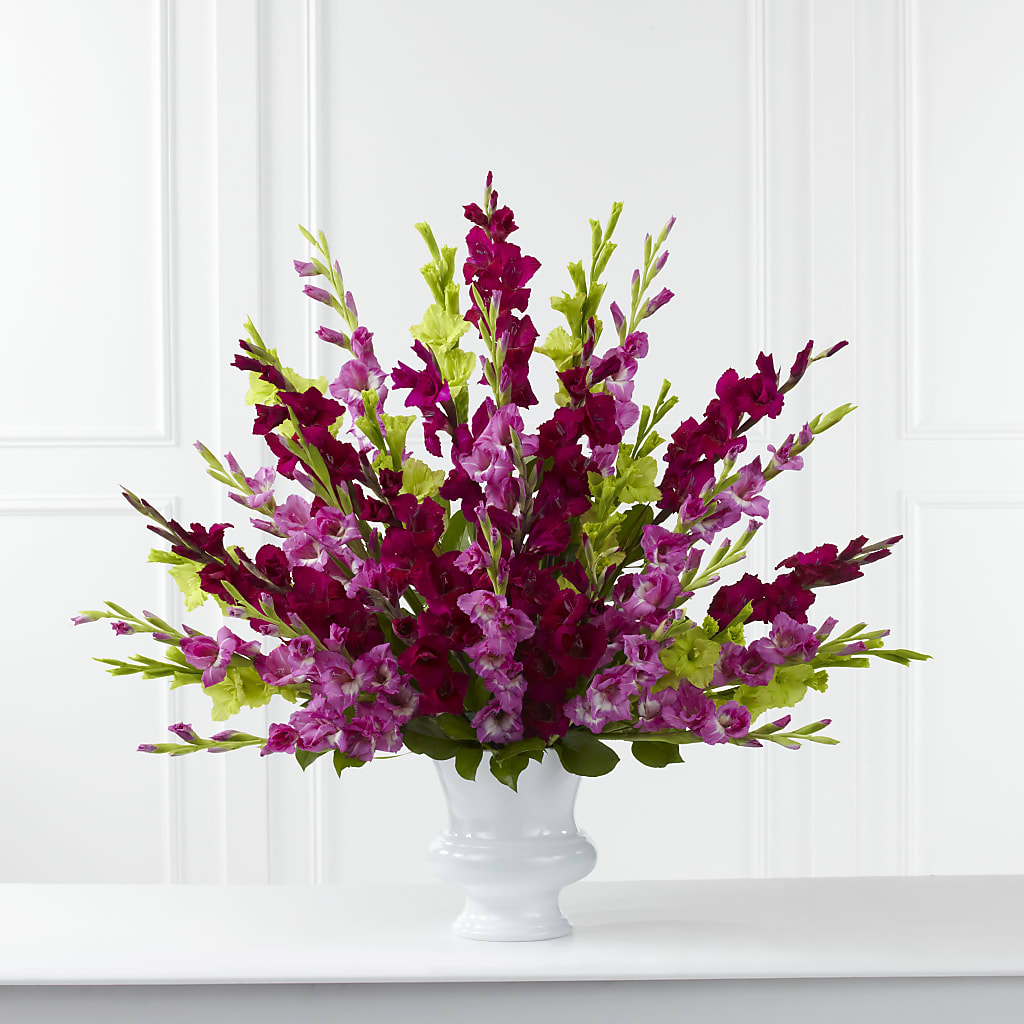 Solemn Offering Arrangement – VERL'S CREATION FLORIST, Dallas TX
