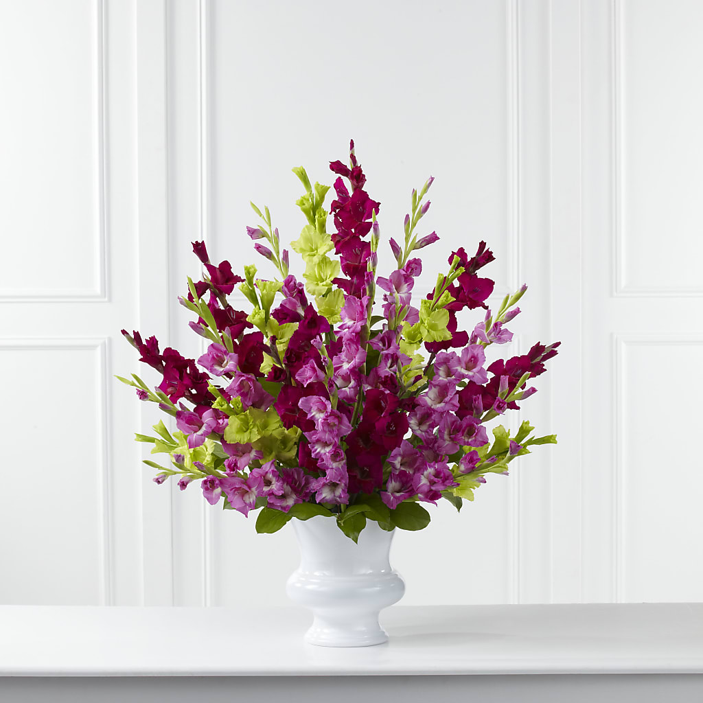 Solemn Offering Arrangement – VERL'S CREATION FLORIST, Dallas TX