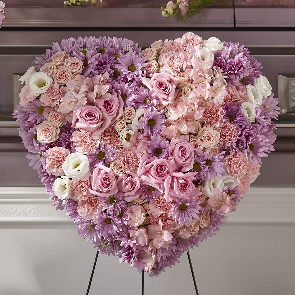 Heaven's Light Heart – VERL'S CREATION FLORIST, Dallas TX