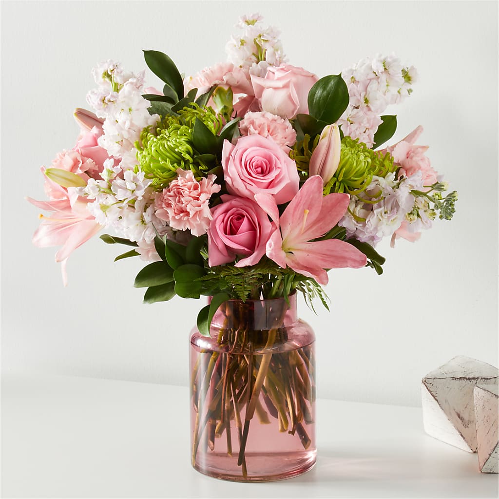 Pretty in Pink Bouquet – VERL'S CREATION FLORIST, Dallas TX