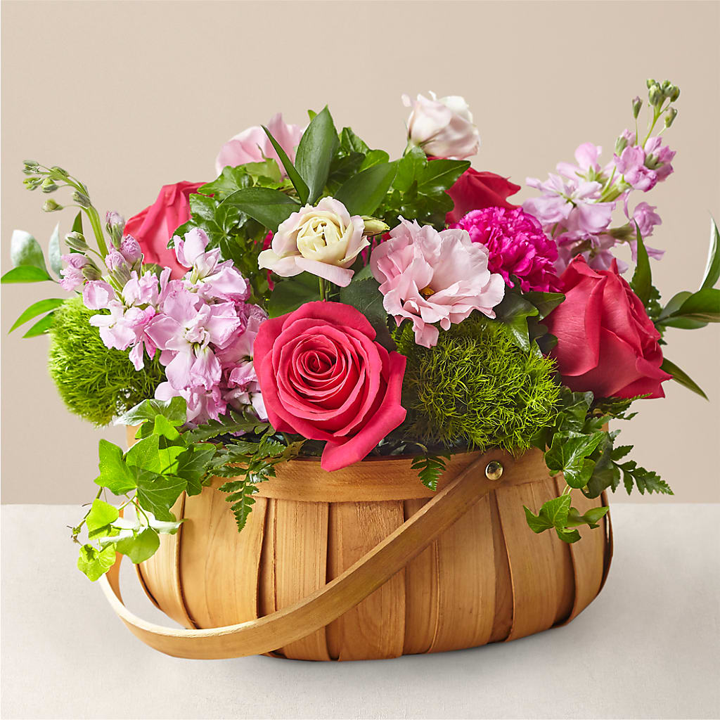 Radiance in Bloom Basket – VERL'S CREATION FLORIST, Dallas TX