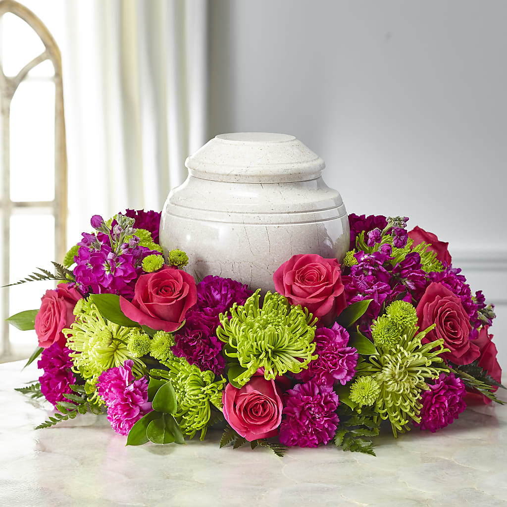 Hopeful Blessings Cremation Adornment – VERL'S CREATION FLORIST, Dallas TX
