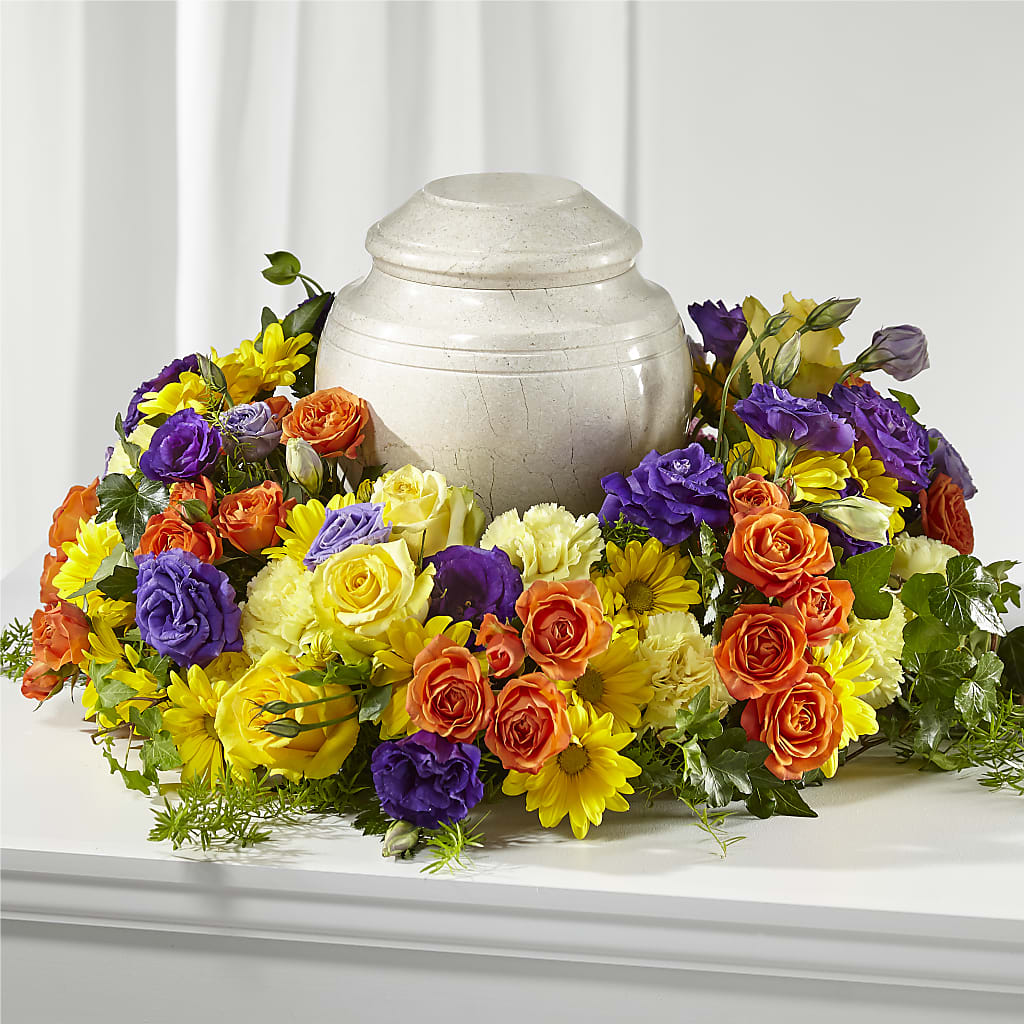 Blossoms of Remembrance Cremation Adornment – VERL'S CREATION FLORIST, Dallas TX