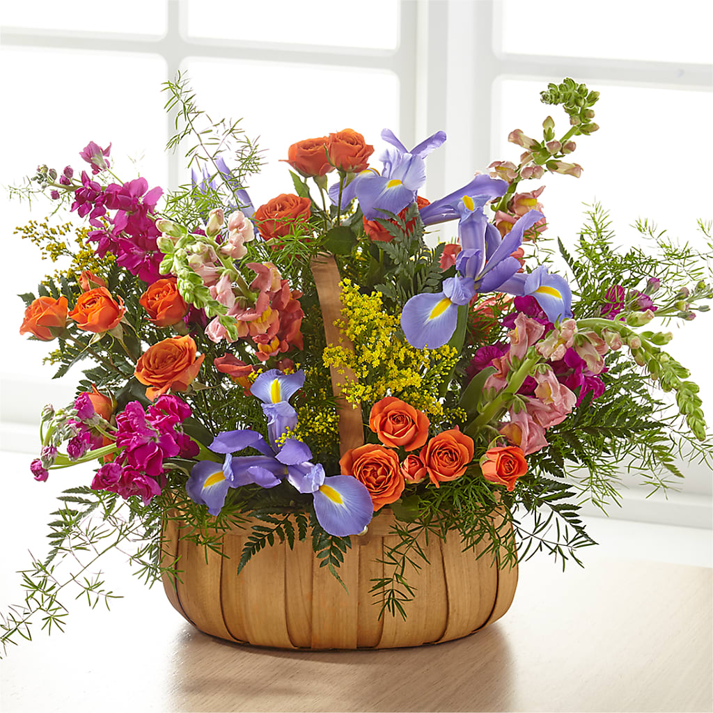Garden of Life Basket – VERL'S CREATION FLORIST, Dallas TX