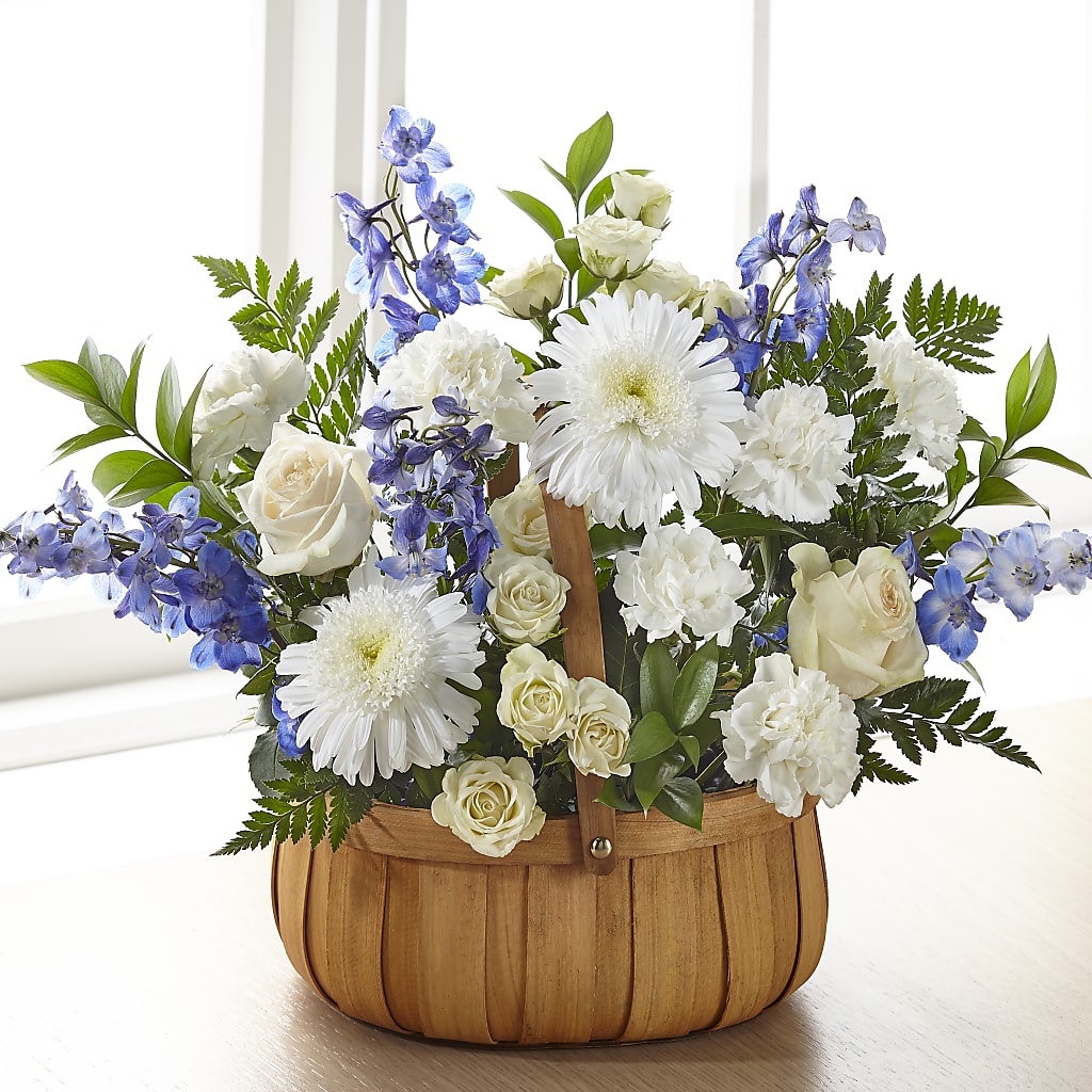 Harmony & Grace Basket – VERL'S CREATION FLORIST, Dallas TX