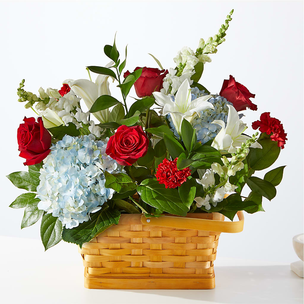Greater Glory Basket – VERL'S CREATION FLORIST, Dallas TX