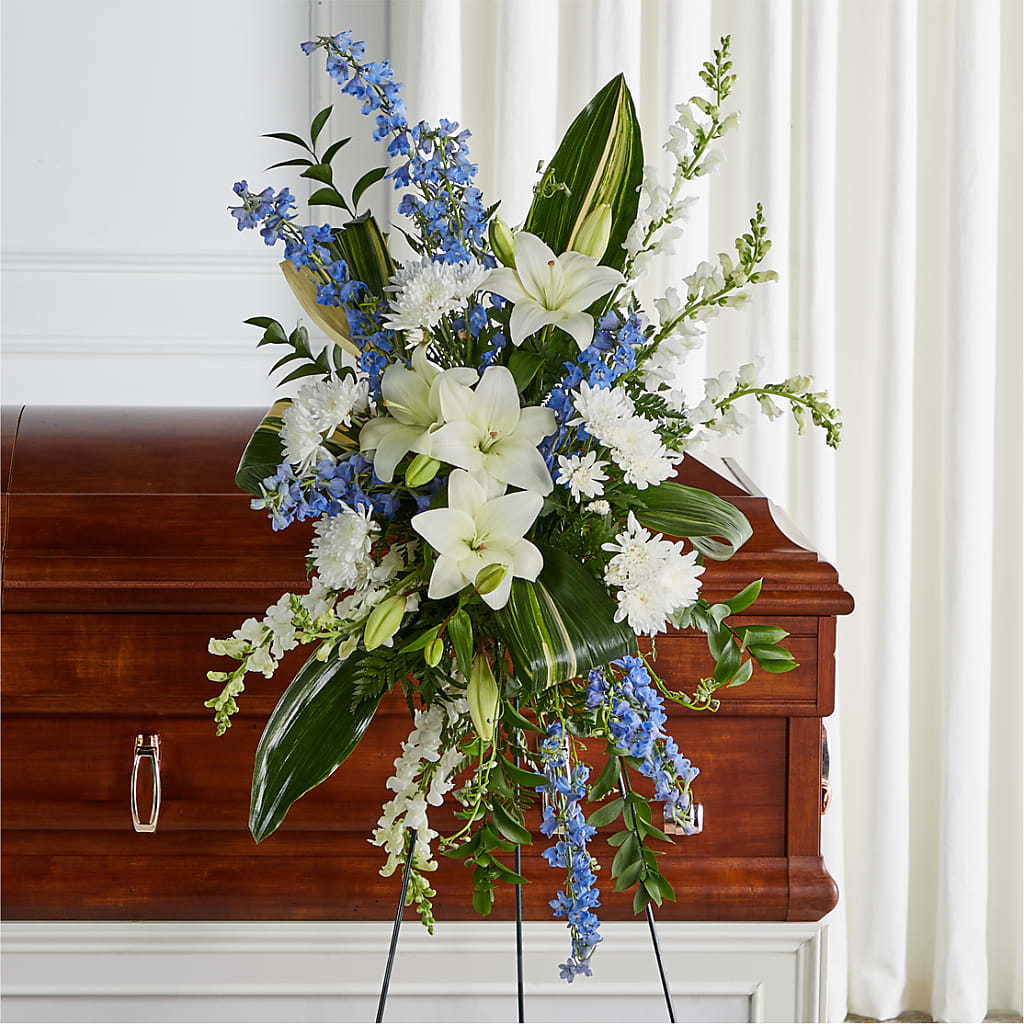 Eternal Impressions Standing Spray – VERL'S CREATION FLORIST, Dallas TX