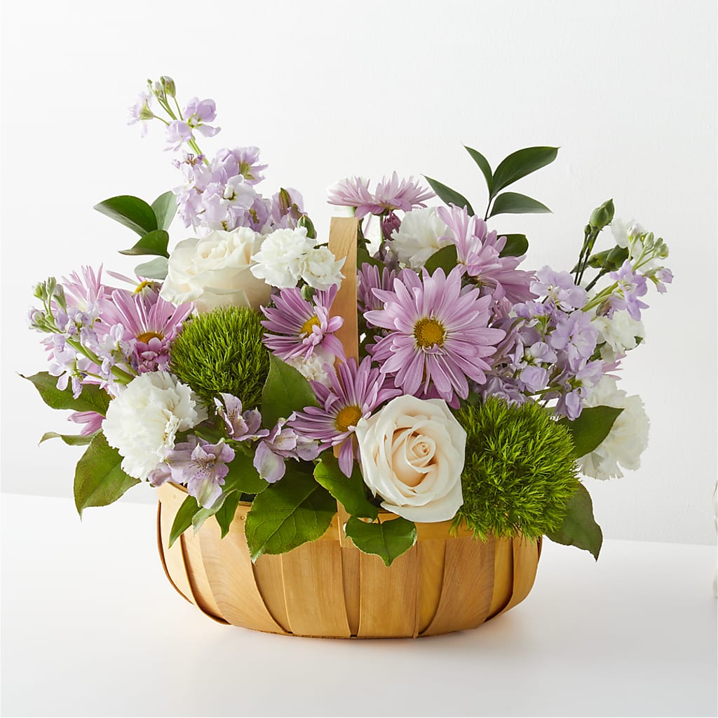 Peace & Love Basket – VERL'S CREATION FLORIST, Dallas TX