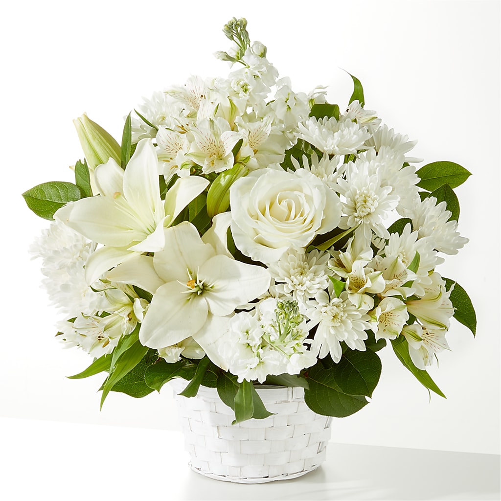 Peaceful Reflections Arrangement – VERL'S CREATION FLORIST, Dallas TX