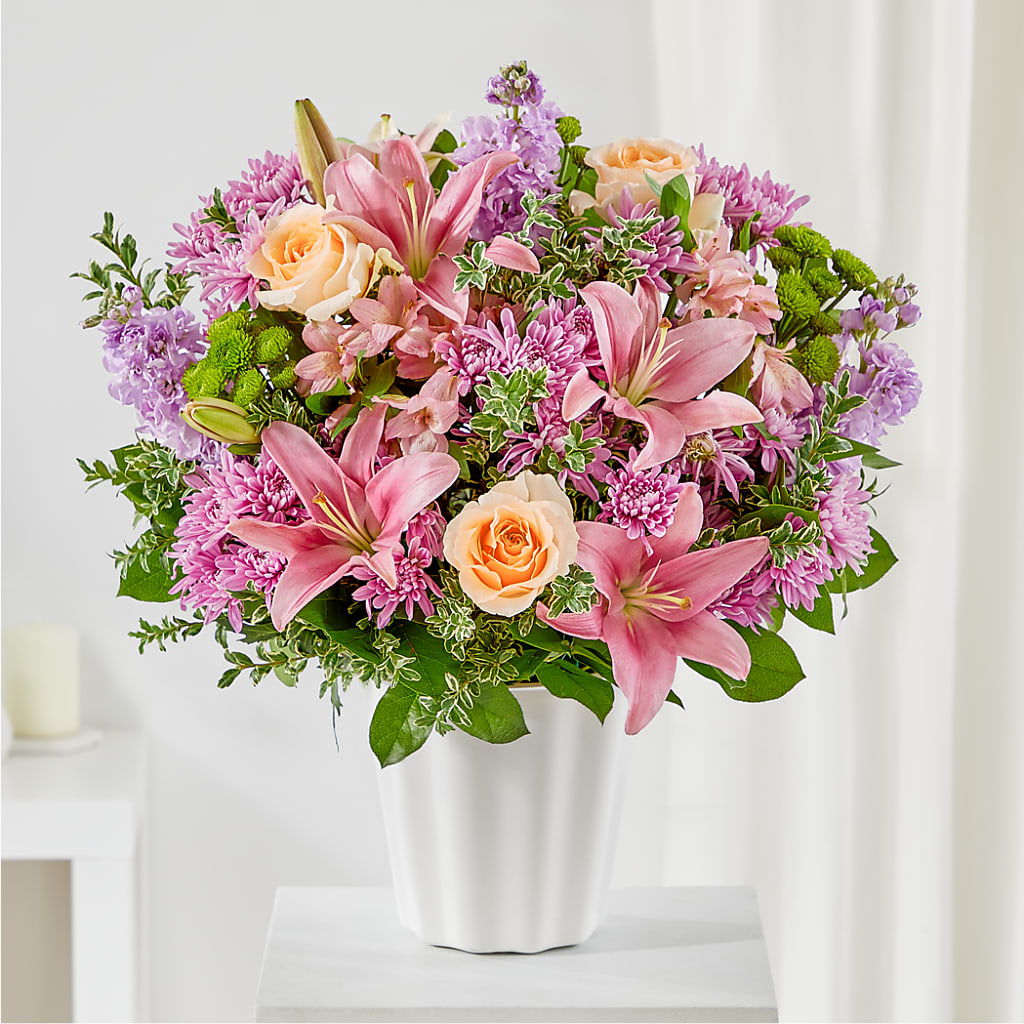 Supportive Embrace Tabletop Basket – VERL'S CREATION FLORIST, Dallas TX