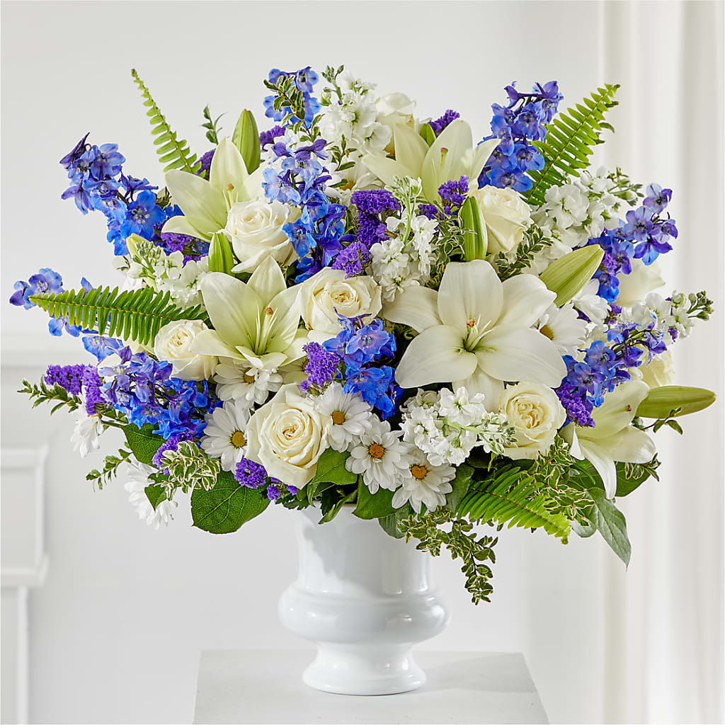 Expressions of Hope Urn Arrangement – VERL'S CREATION FLORIST, Dallas TX