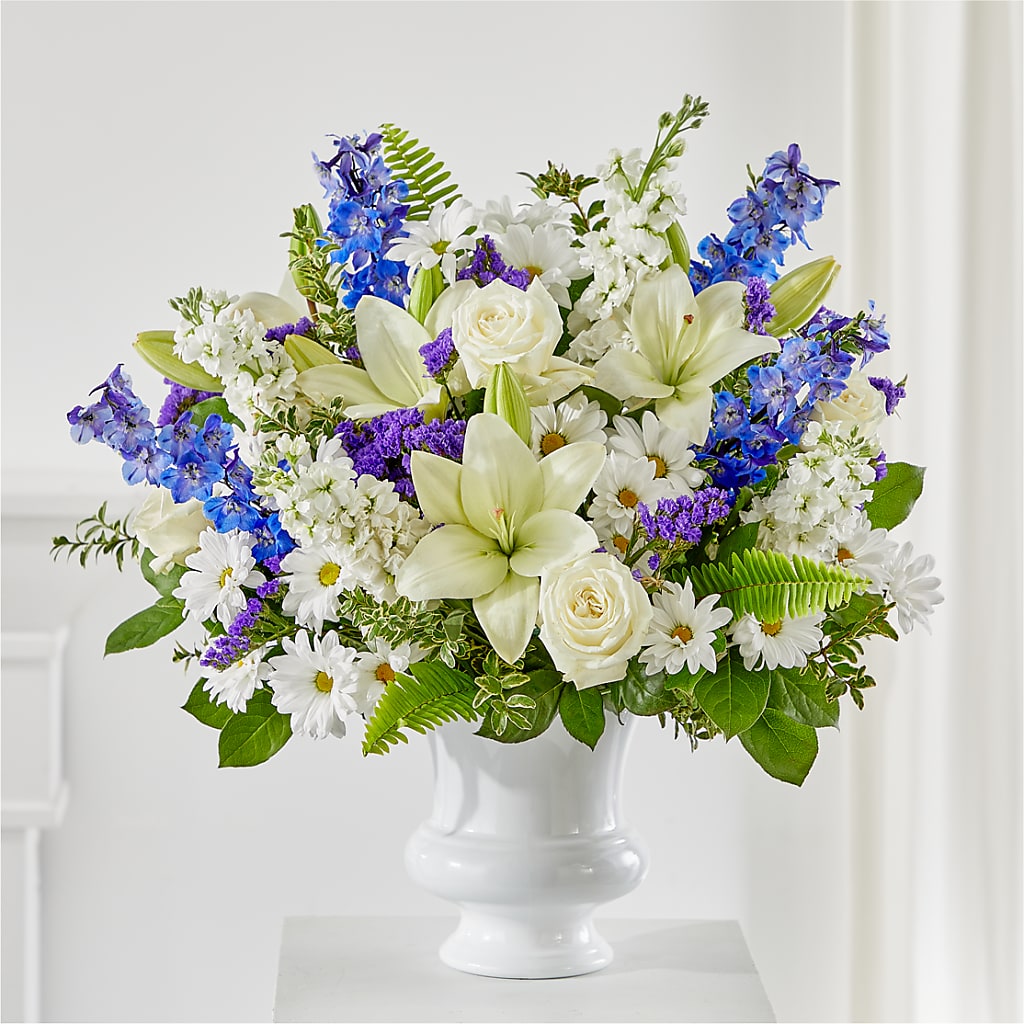 Expressions of Hope Urn Arrangement – VERL'S CREATION FLORIST, Dallas TX