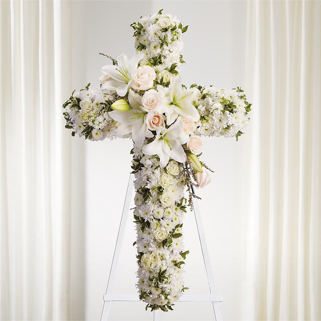Spiritual Guidance Standing Spray – VERL'S CREATION FLORIST, Dallas TX