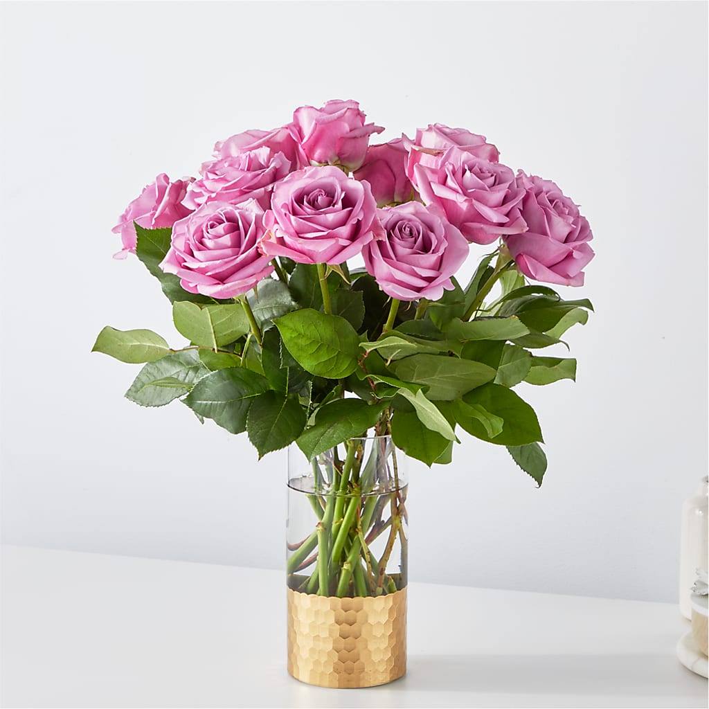 Secret Admirer Lavender Rose Bouquet – VERL'S CREATION FLORIST, Dallas TX