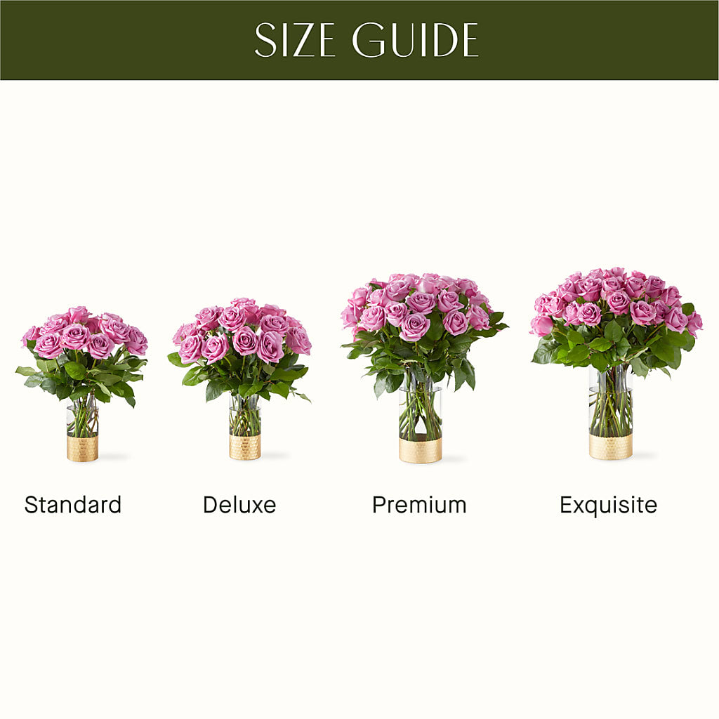 Secret Admirer Lavender Rose Bouquet – VERL'S CREATION FLORIST, Dallas TX
