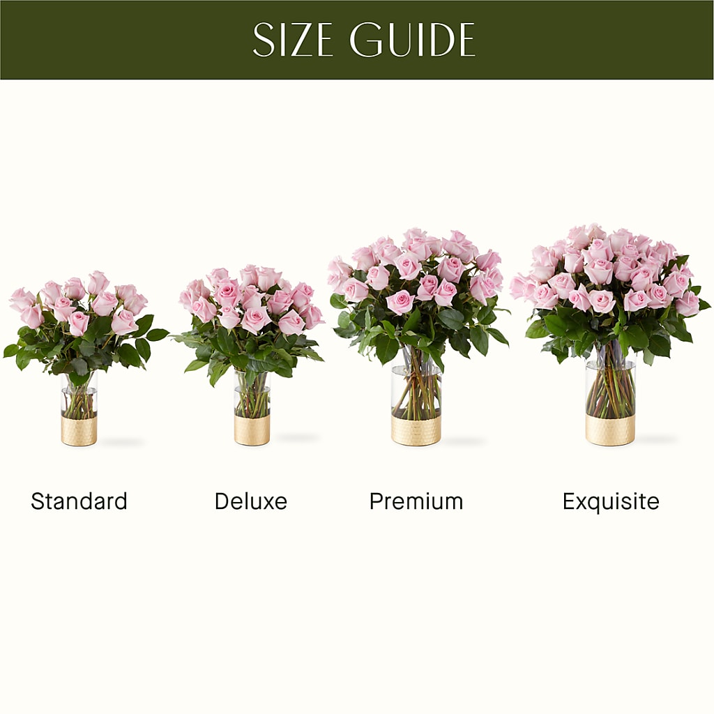 Picture Perfect Pink Rose Bouquet – VERL'S CREATION FLORIST, Dallas TX