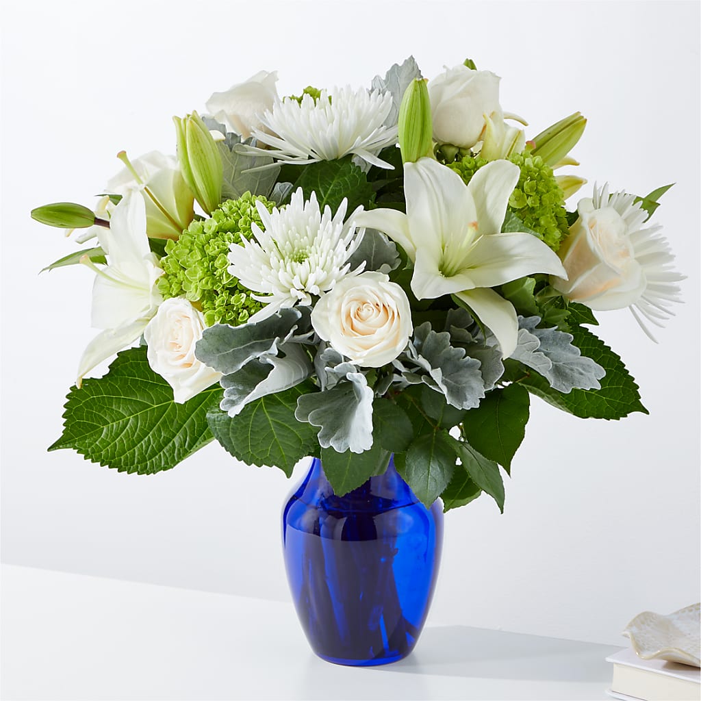 Snowy Dreams Bouquet – VERL'S CREATION FLORIST, Dallas TX