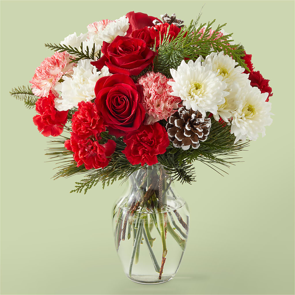 Candy Cane Lane Bouquet – VERL'S CREATION FLORIST, Dallas TX