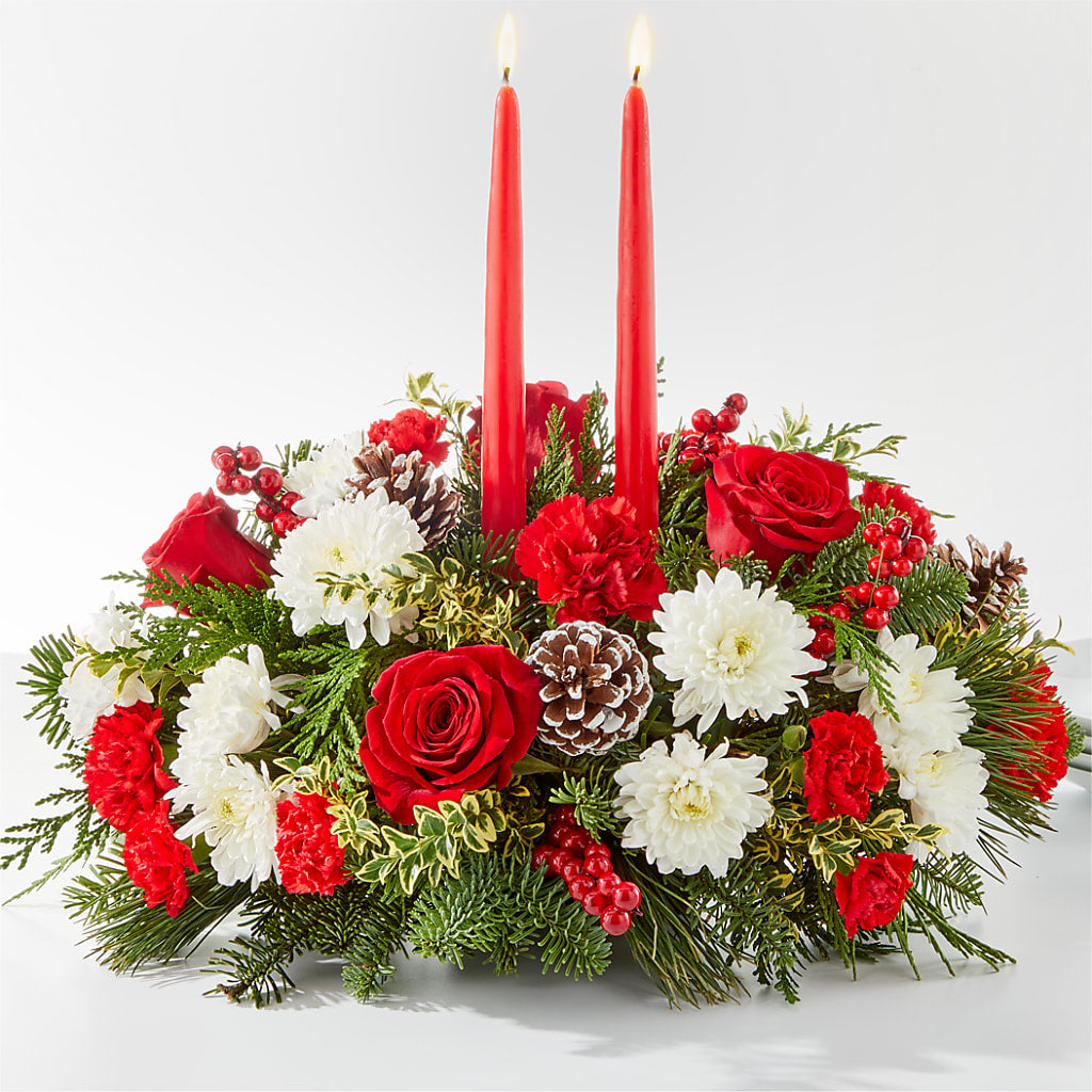 Holiday Soiree Centerpiece – VERL'S CREATION FLORIST, Dallas TX
