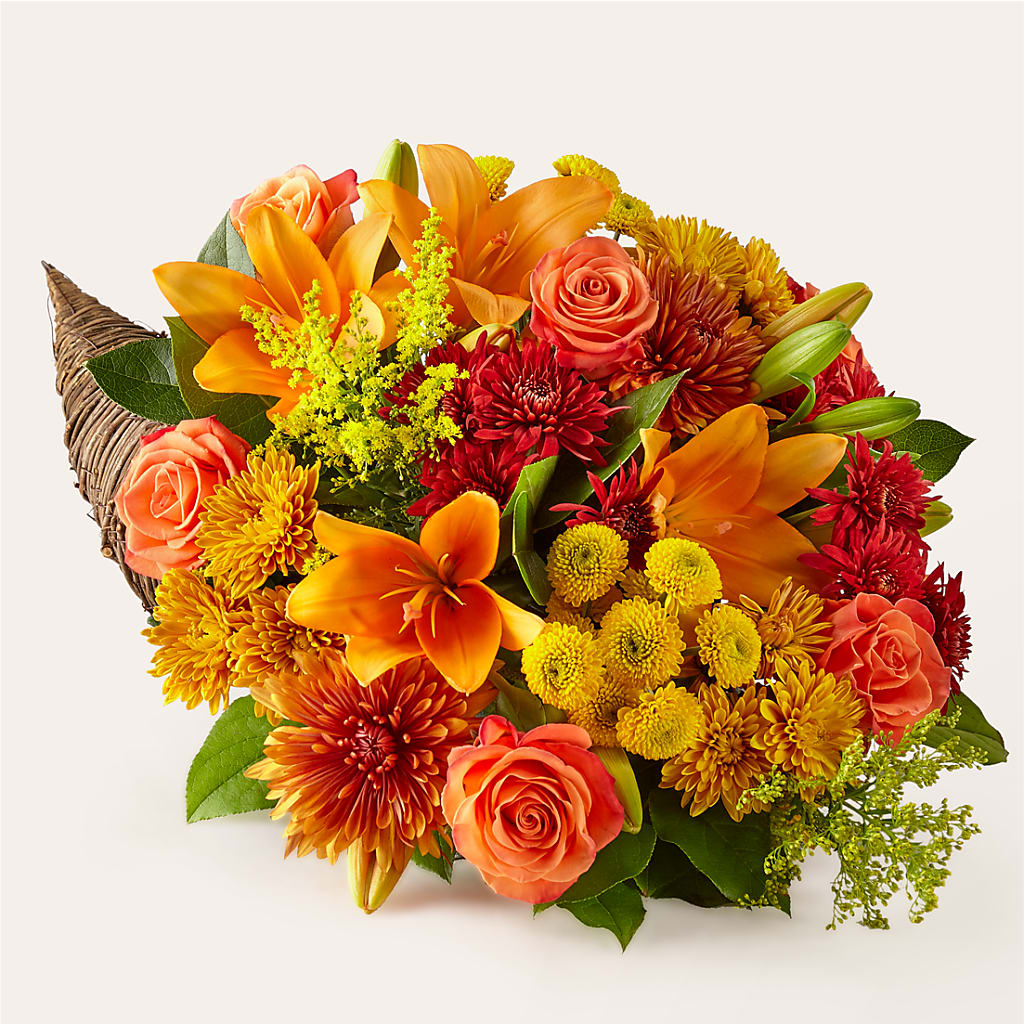 Feast of Color Cornucopia – VERL'S CREATION FLORIST, Dallas TX