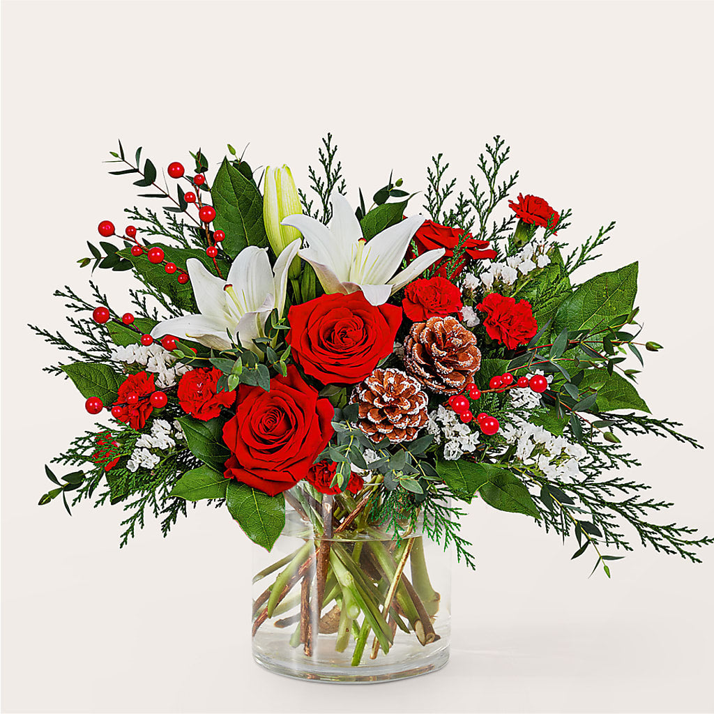 Best in Snow Bouquet – VERL'S CREATION FLORIST, Dallas TX