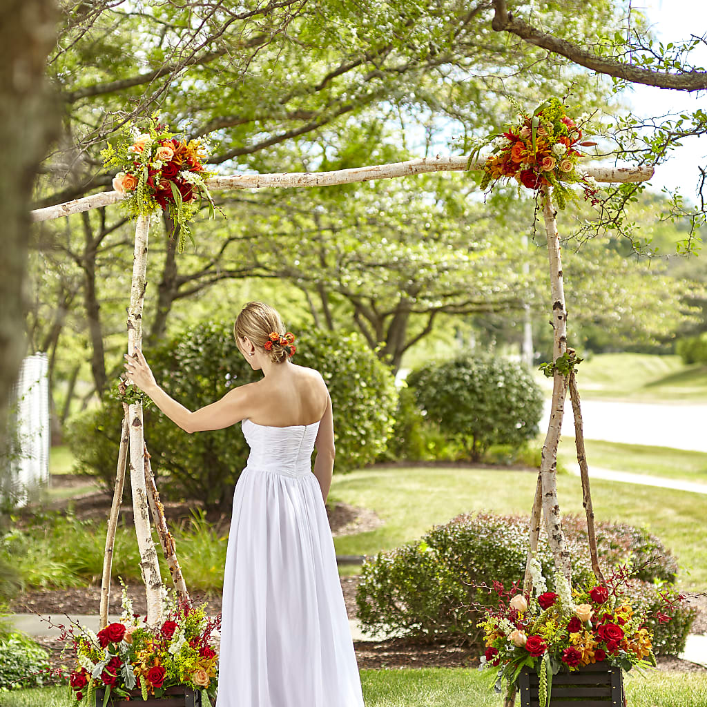 Arbor of Love Archway – VERL'S CREATION FLORIST, Dallas TX