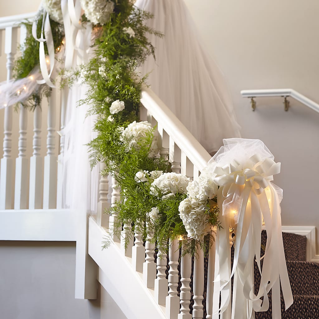 Champagne Dreams Garland – VERL'S CREATION FLORIST, Dallas TX