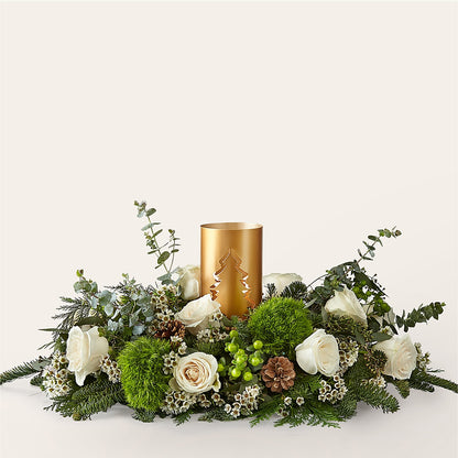 Chestnuts Roasting Centerpiece – VERL'S CREATION FLORIST, Dallas TX