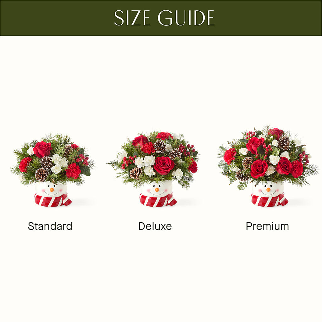 Jolly Snowman Bouquet – VERL'S CREATION FLORIST, Dallas TX