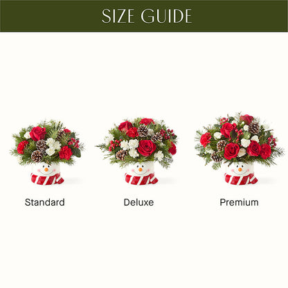 Jolly Snowman Bouquet – VERL'S CREATION FLORIST, Dallas TX