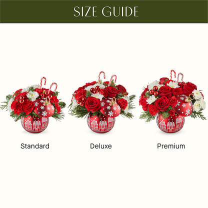 Cheer in the Air Ornament – VERL'S CREATION FLORIST, Dallas TX