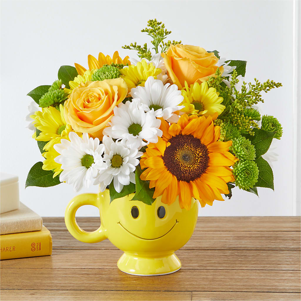 Be Happy Bouquet – VERL'S CREATION FLORIST, Dallas TX