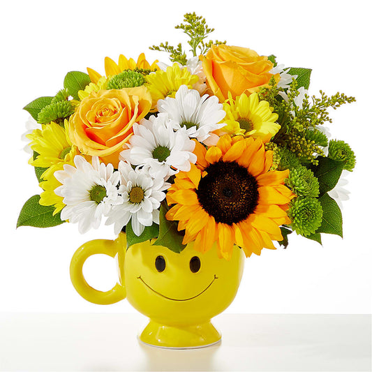 Be Happy Bouquet – VERL'S CREATION FLORIST, Dallas TX