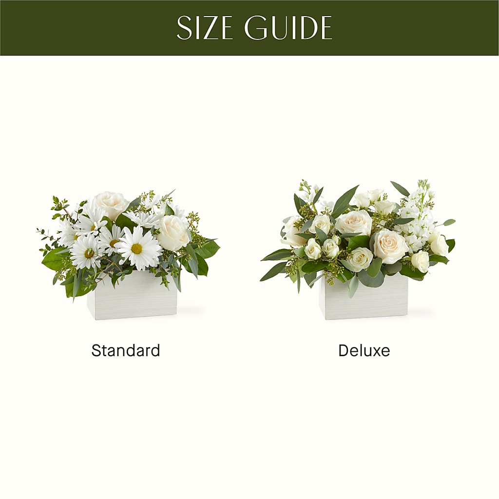 Fresh Linen Box Bouquet – VERL'S CREATION FLORIST, Dallas TX