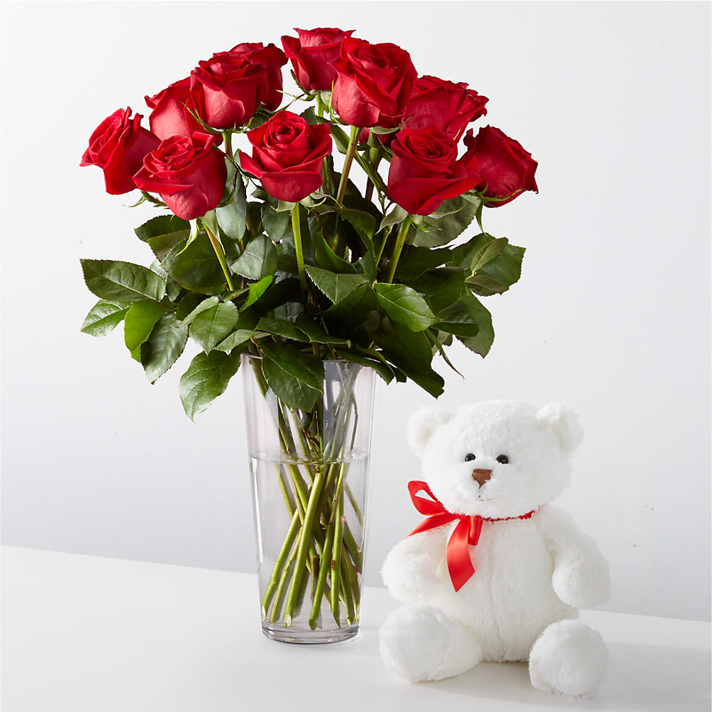 Romantic Long Stem Red Rose Bouquet Bundles – VERL'S CREATION FLORIST, Dallas TX