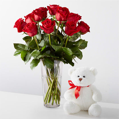 Romantic Long Stem Red Rose Bouquet Bundles – VERL'S CREATION FLORIST, Dallas TX